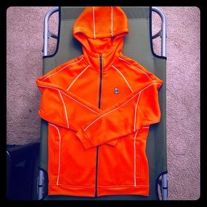 OVO Panel Zip Hoodie | Size M | Orange - On Hold